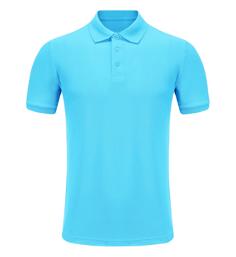220克纯色短袖纯棉POLO衫