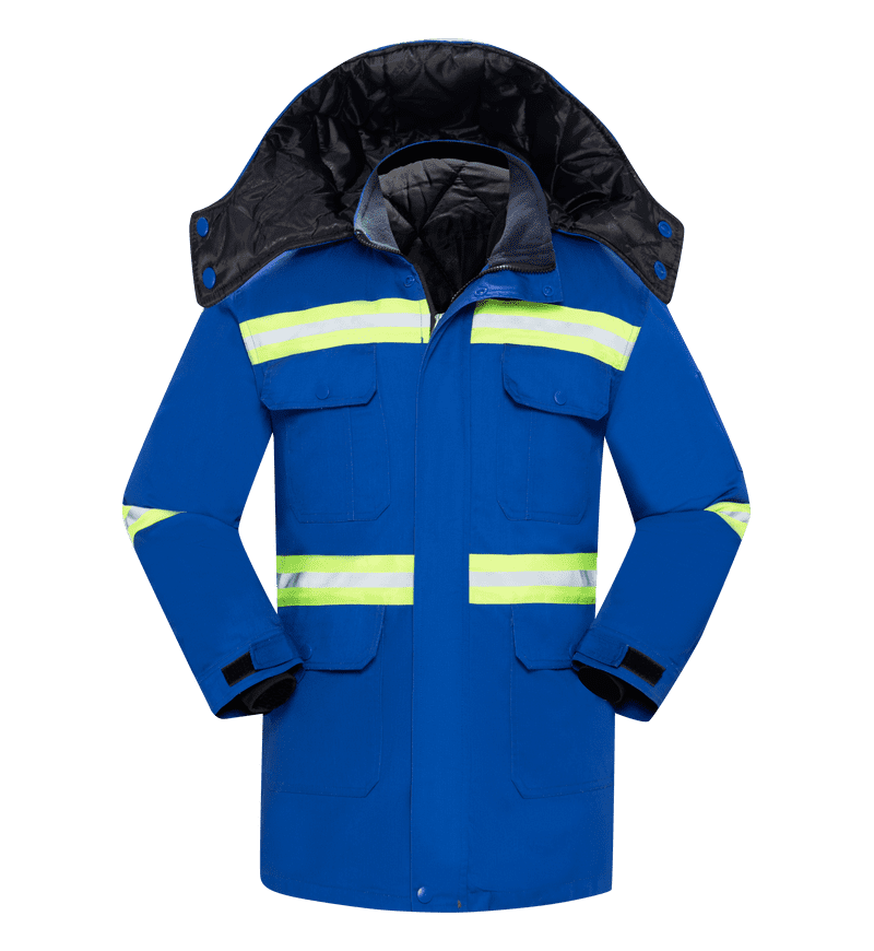 冬天四色多口袋棉衣环卫棉服棉袄