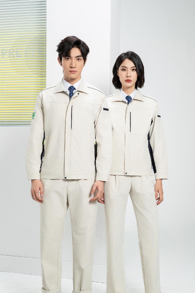 春秋长袖防静电工作服厂服劳保服员工服