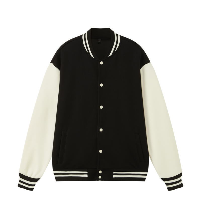 潮牌落肩棒球服卫衣开衫