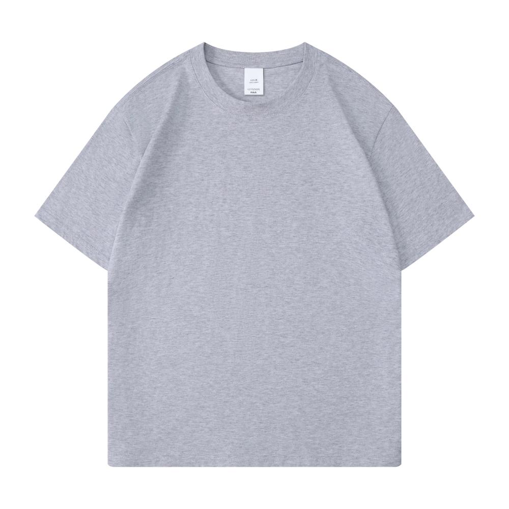 210g精梳棉紧密赛络纺短袖圆领衫