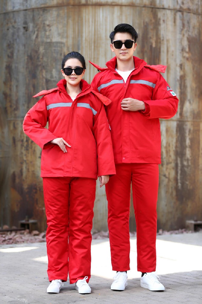 爆款主推四色防静电大袄棉衣棉袄